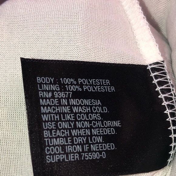 EUC. WORTHINGTON WOMAN BLACK/WHITE SKIRT SIZE 18W - Picture 7 of 7